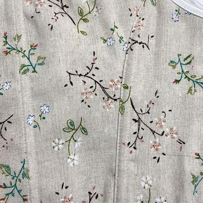 Milkmaid Medieval Lace Up Corset Top, Foral Print Push Up Corset Top