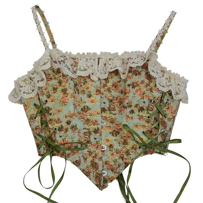 hoco dresses corset Milkmaid Cupless Y2k Corset Top, Floral Fairy Prom Dress Corset – Corset  Lifestyle