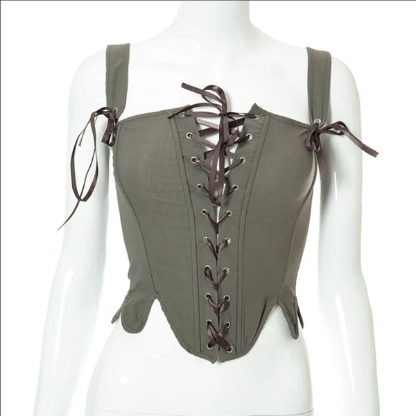 Renaissance Prom Dress Corset, Vintage Bustier Crop Corset Top, Medieval Victorian Corset