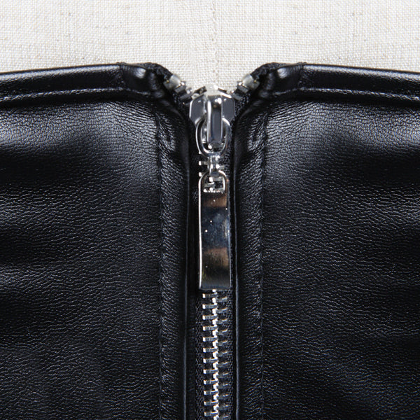 Underbust Black Pirate Corset, Medieval Renaissance Goth Corset,