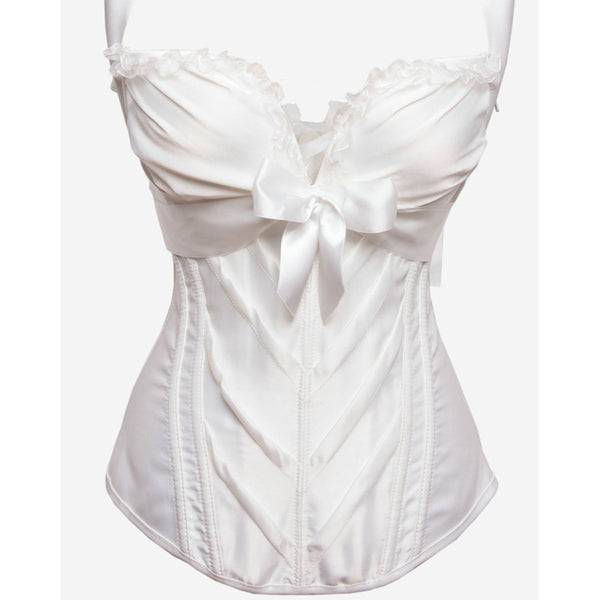 Unique Overbust Bow Tie Corset, Comfort Colours Renaissance Corset,