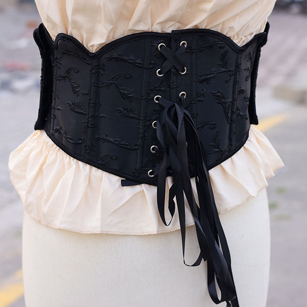 victorian corset belt