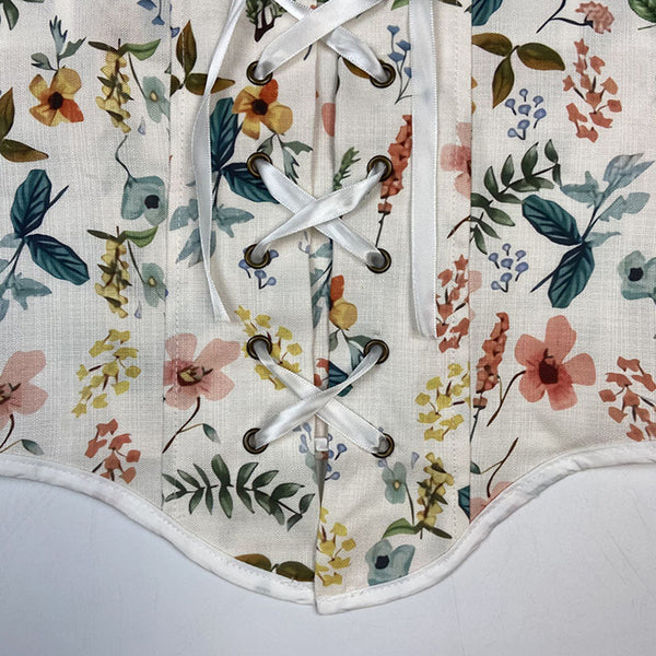 Milkmaid Renaissance Crop Corset Top, 