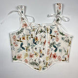 Milkmaid Bustier Crop Corset Top