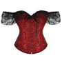 Fairy Prom Dress Overbsut Corset Top, Renaissance Prom Dress Corset