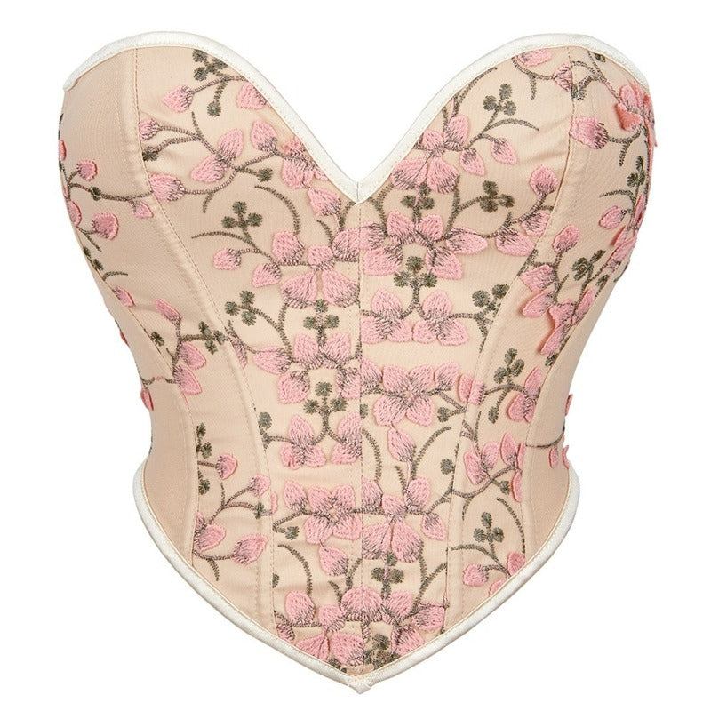 Party Dressing Gothic Overbust Corset, Bustier Crop Corset Top