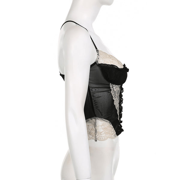 Floral Lace Elegent Corset Top, Overbust Y2k Crop Corset Top,