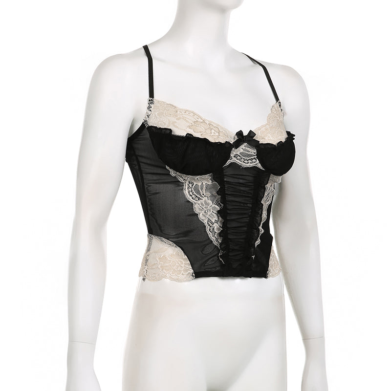 Floral Lace Elegent Corset Top, Overbust Y2k Crop Corset Top,
