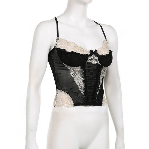 Floral Lace Elegent Corset Top, Overbust Y2k Crop Corset Top,