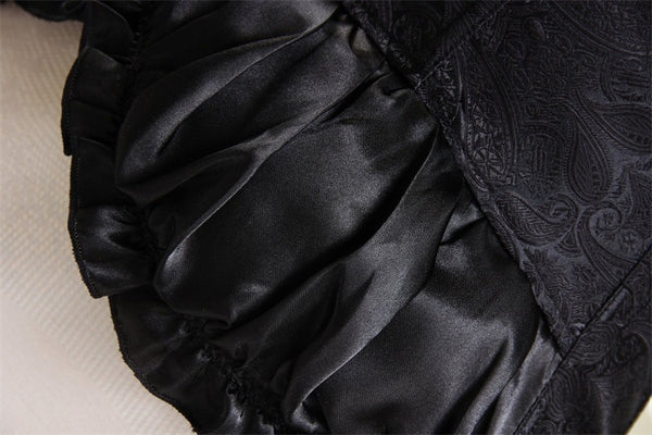Floral Renaissance Overbust Corset, Unique Victorian Lace up Corset,