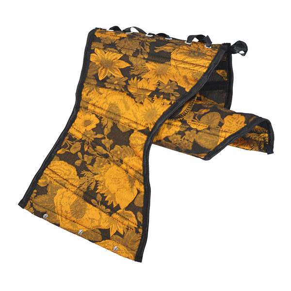 Floral Renaissance Underbsut Corset, Wide Waist Corset Belt