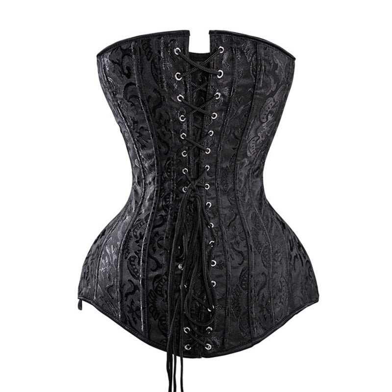 Bustier Renaissance Floral Vintage Renaissance Corset, Medieval Bustier Corset Top ...