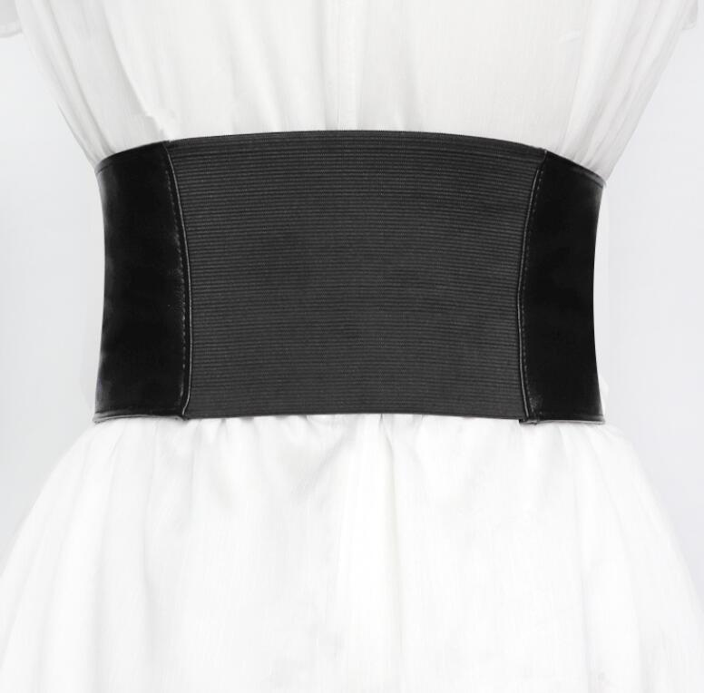 Gothic Noir Medieval Underbust Black Corset Belt