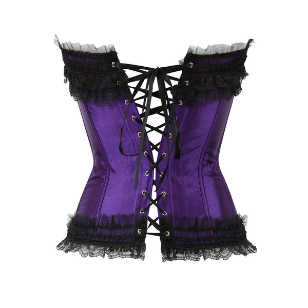Medieval Vintage Prom Dress Corset, Renaissance Corset Top