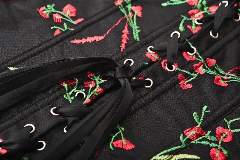 Victorian Garden Renaissance Overbust Floral Corset