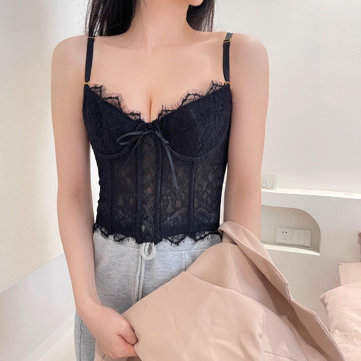 Renaissance Overbust Milkmaid Corset, Vintage Victorian Elegant Front Lace up Corset Top