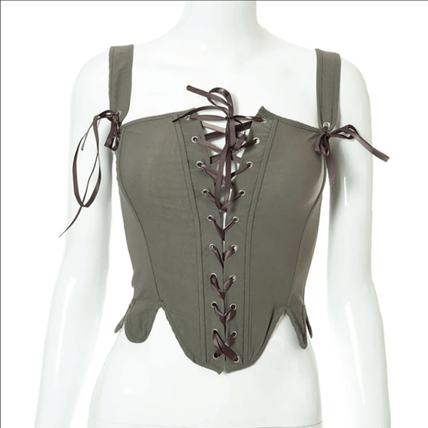 Renaissance Prom Dress Corset, Vintage Bustier Crop Corset Top, Medieval Victorian Corset