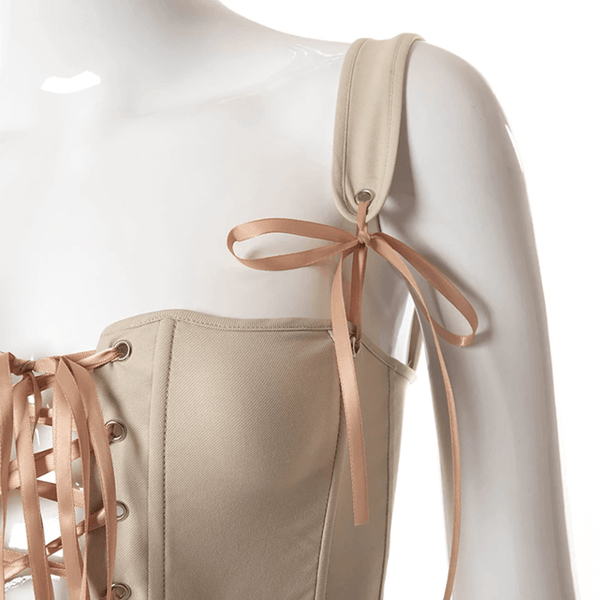 Renaissance Prom Dress Corset, Vintage Bustier Crop Corset Top, Medieval Victorian Corset
