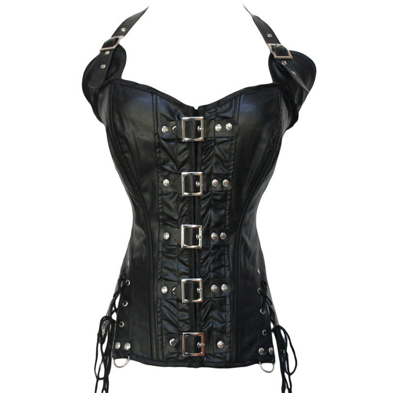 Renaissance Vintage Ren Faire Corset, Medieval Goth Overbust Corset, Victorian Steampunk Back Lace Up Corset