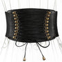 Renaissnace Medieval Goth Corset, Vintage Waistband Pirate Corset Belt,
