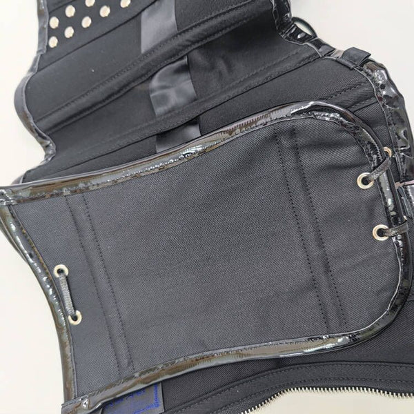 Steampunk Goth Pirate Corset, Victorian Vintage Underbust Corset,