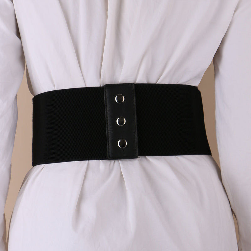 Midnight Embrace Gothic Underbust Black Corset Belt