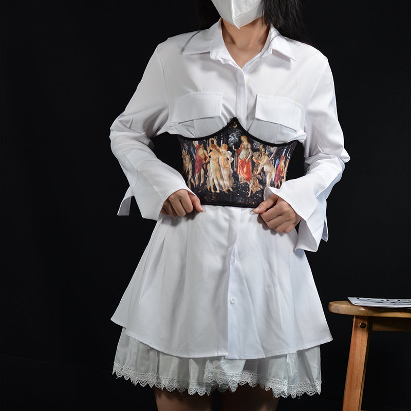 Regal Rapture Unique Underbust Tapestry Corset