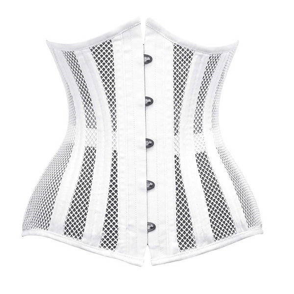 Victorian Underbust Mesh Corset – Medieval Ren Faire Corset