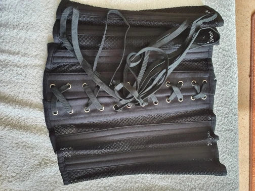 Victorian Underbust Mesh Corset – Medieval Ren Faire Corset