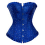 Unique Renaisaance Rhinestone Corset, Ren Faire Cosplay Womens Corset